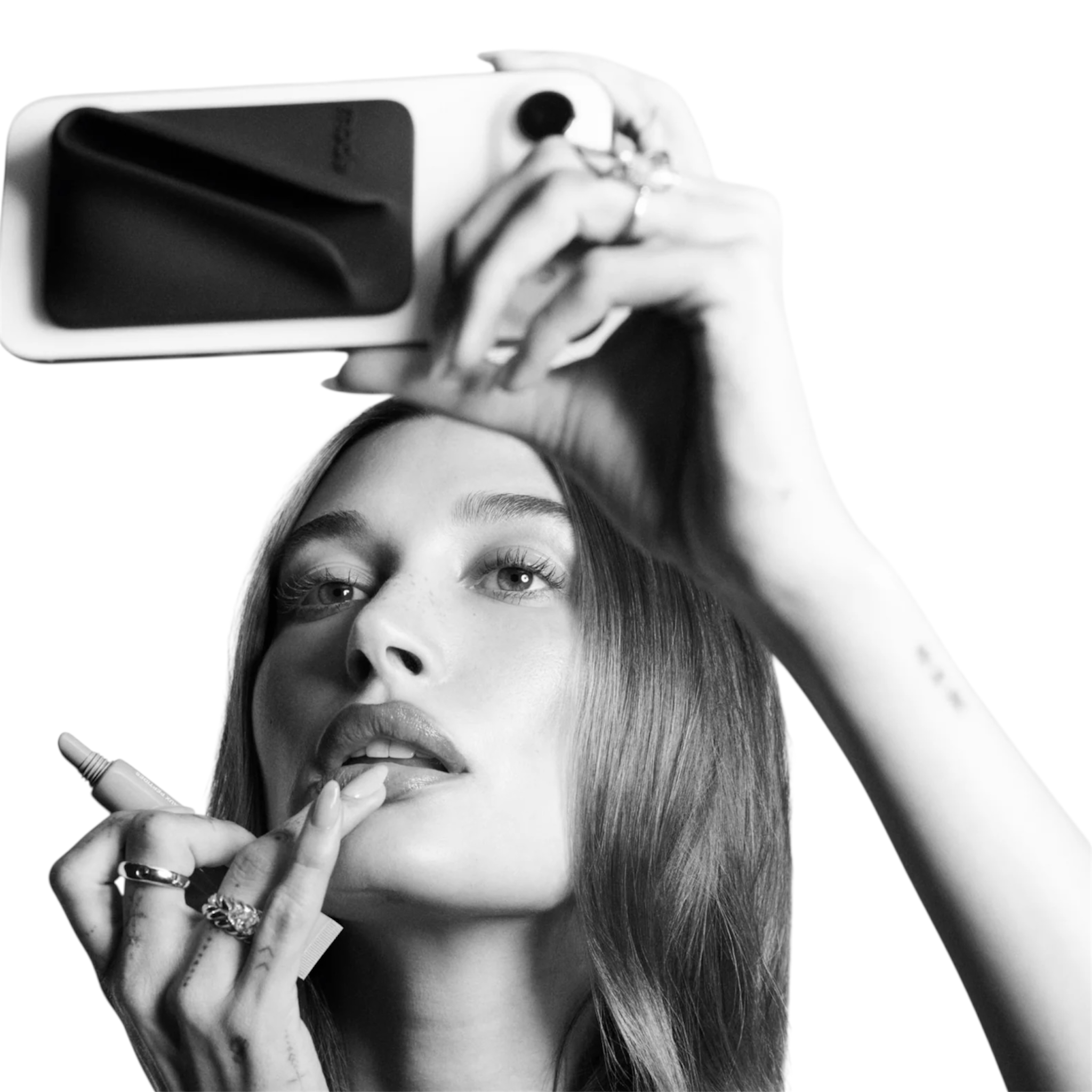 Rhode Snap On Lip Case Kit Lip Holder With Lip Gloss Magsafe Case for iPhone