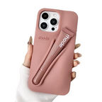 Lip Gloss Kit Silicon Phone Case for iPhone - Toast