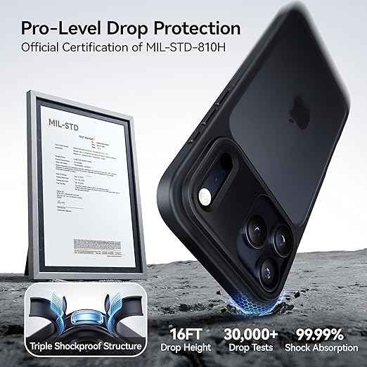 Cased London iPhone 17 Armor Case - Black