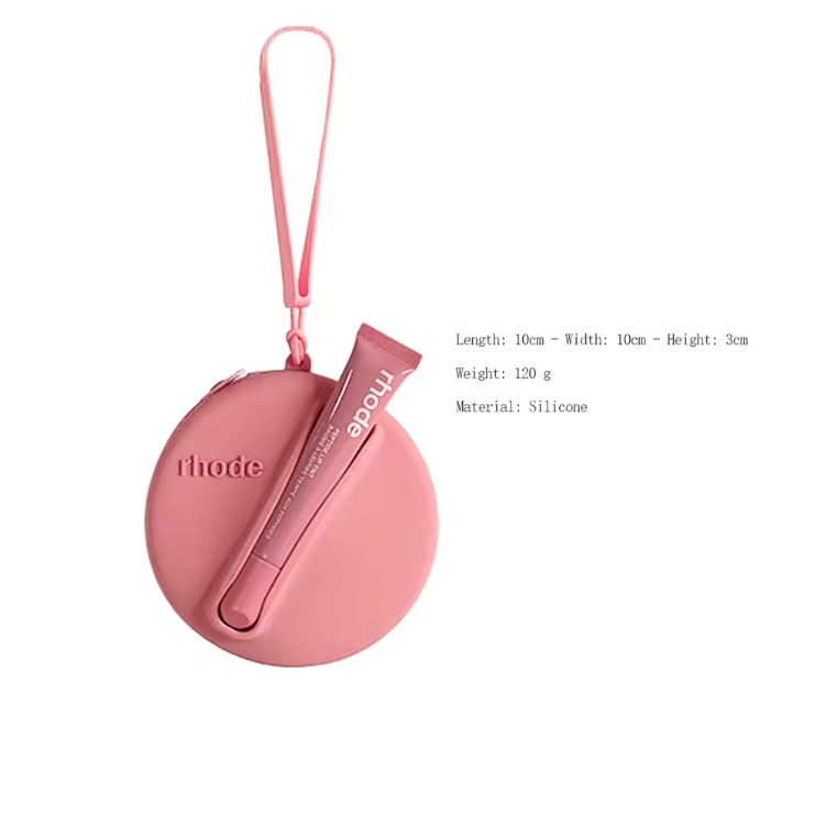 Lip Gloss Bag & Coin Purse Organizer incl. Lip Gloss