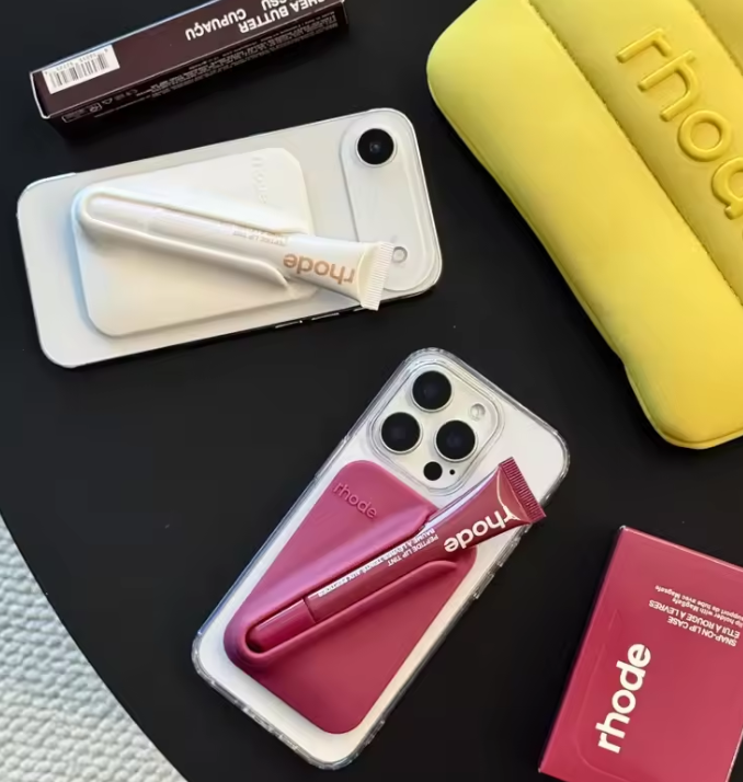 Snap On Lip Case Kit Lip Holder With Lip Gloss Magsafe Case for iPhone