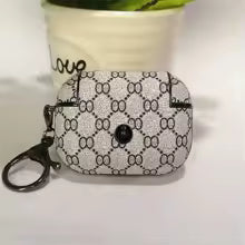 Luxury Monogram Designer Cover for Airpods 3 Pro 2 1 Earphone Bag Protective Case Air Pod Box with Keychain