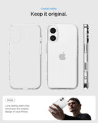 Cased London Hybrid iPhone 17 Protective Case - Crystal Clear