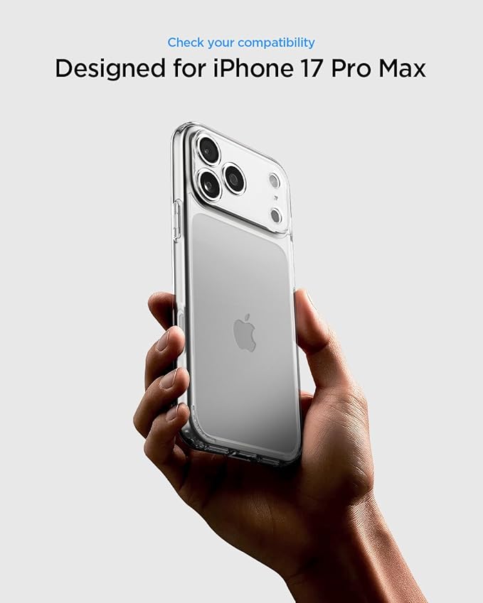 Cased London Hybrid iPhone 17 Protective Case - Crystal Clear