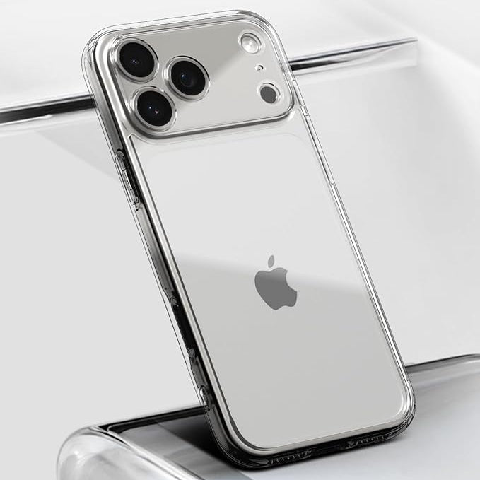 Cased London Hybrid iPhone 17 Protective Case - Crystal Clear