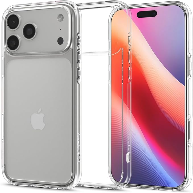 Cased London Hybrid iPhone 17 Protective Case - Crystal Clear