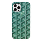 Goyard  Monogram iPhone Case - Green
