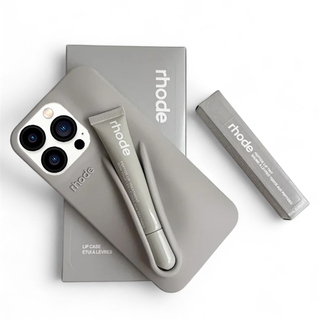 Lip Kit Silicon Phone Case With Free Lip Gloss for iPhone