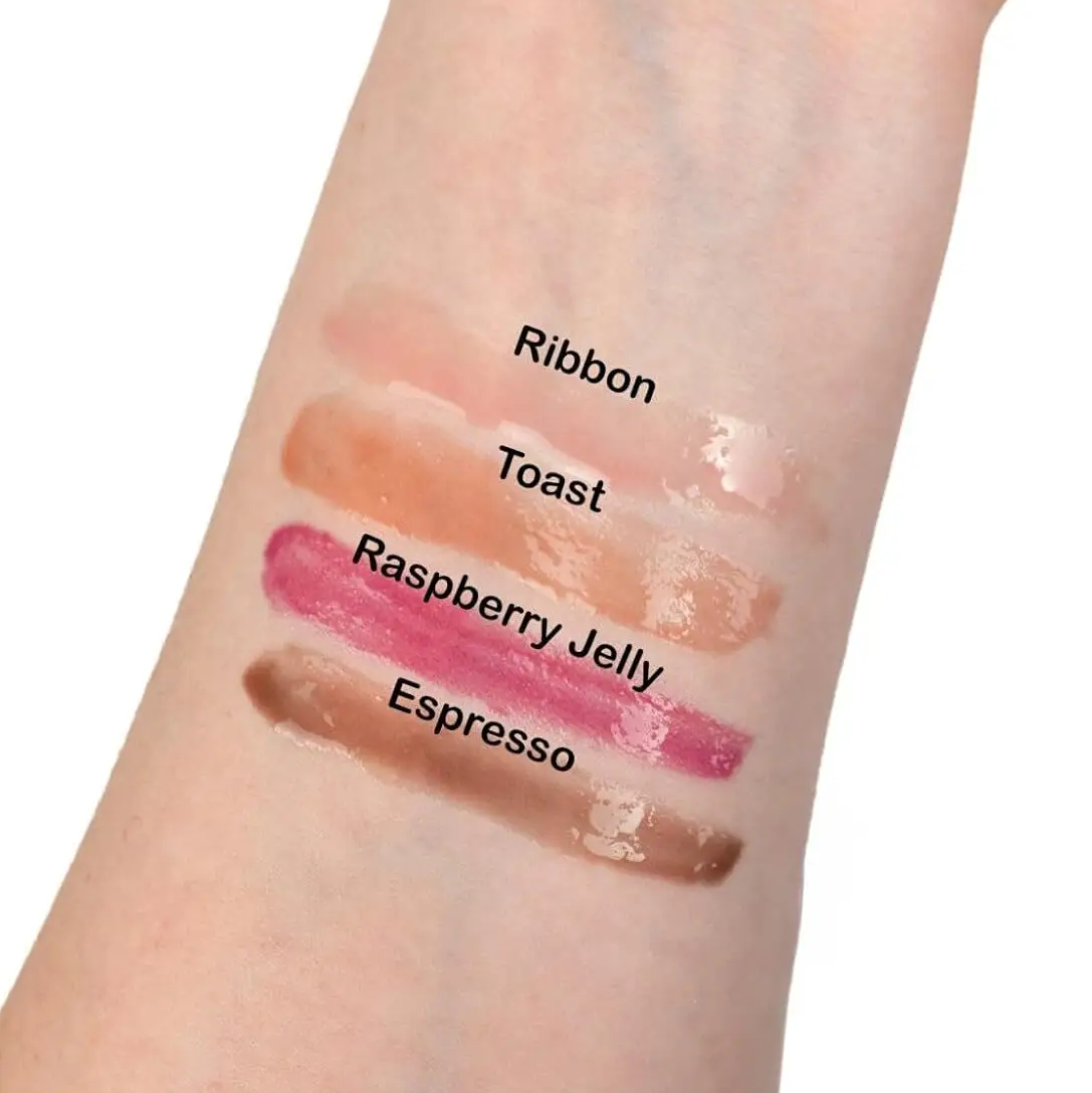 Lip Gloss Kit Silicon Phone Case for iPhone - Ribbon
