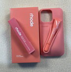 Lip Gloss Kit Silicon Phone Case for iPhone - Orange