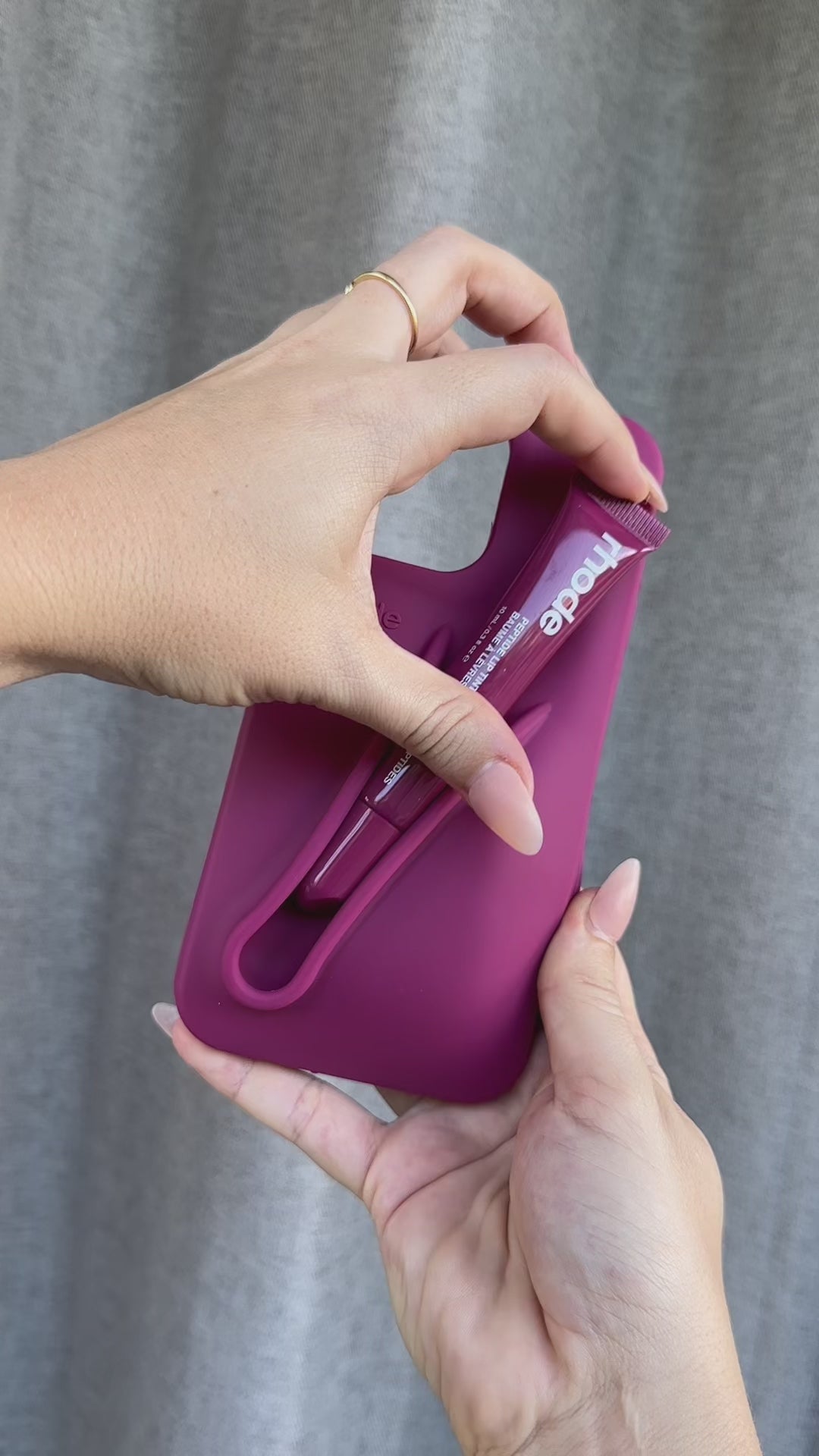 Lip Kit Silicon Phone Case With Free Lip Gloss for iPhone