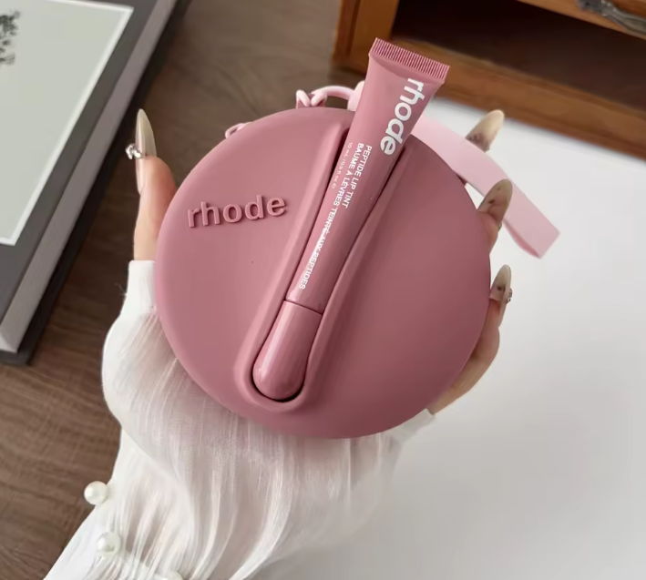 Lip Gloss Bag & Coin Purse Organizer incl. Lip Gloss