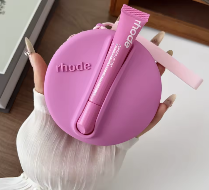 Lip Gloss Bag & Coin Purse Organizer incl. Lip Gloss